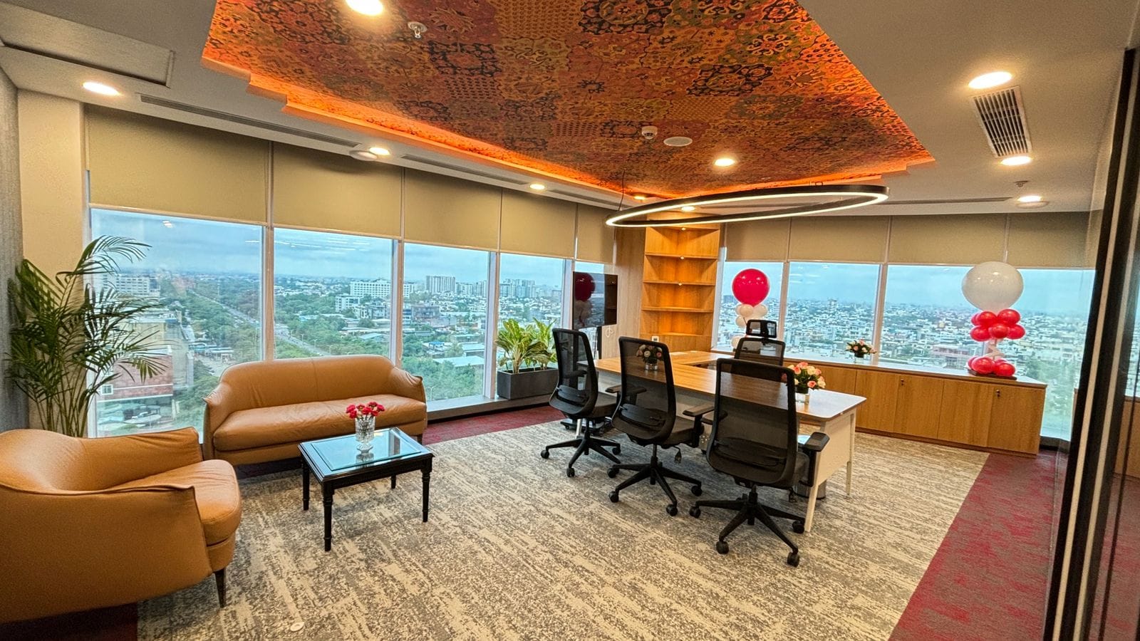 Delivered Airtel corporate workspace by AIMS Buildmart